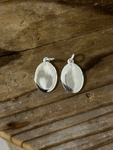 足型・手形 ・オリジナルデータ刻印専用プレート| 薄型 Oval plate【軽量】