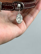 足型・手形 ・オリジナルデータ刻印専用プレート| 薄型 Oval plate【軽量】