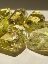 【MOMOMOON】Rainbow citrine fancy shape【MZ0507-2-A】