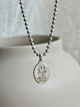 足型・手形 ・オリジナルデータ刻印専用プレート| 薄型 Oval plate【軽量】