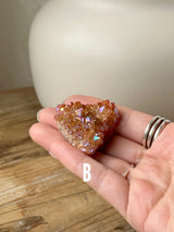 【MOMOMOON】mini Aura quartz cluster【MM0507-9】