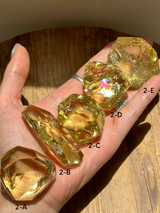 【MOMOMOON】Rainbow citrine fancy shape【MZ0507-2-C】