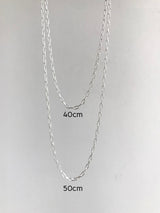 割引対象外K18GP【F】- Long Cable design - Pendant necklace Chain