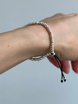 silver925 beads Code bracelet