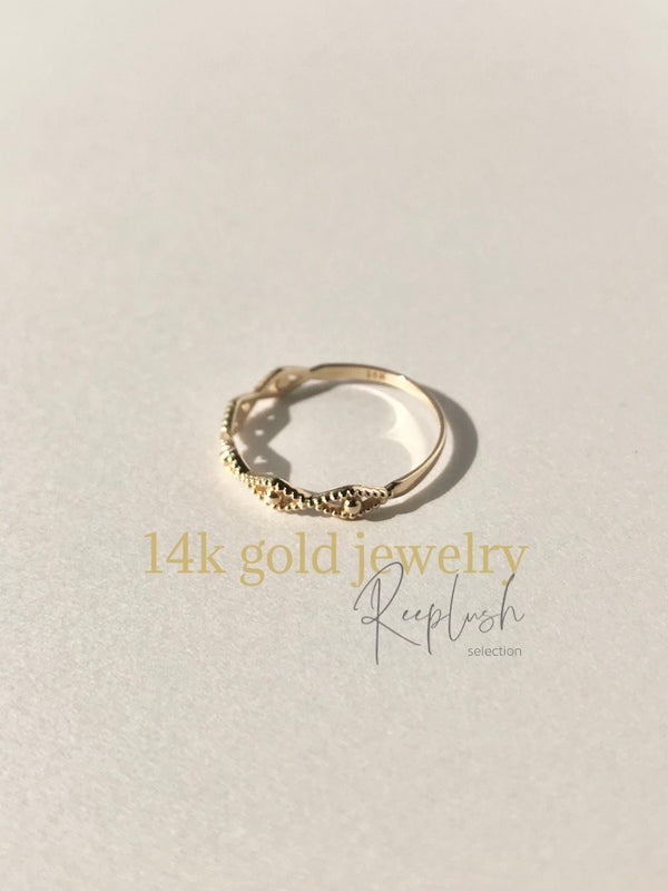 14K gold Ring - Nefertiti - size12