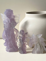 【MOMOMOON】158mm / Large size yttrium fluorite Angel【7】