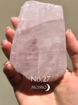 【MOMOMOON】Madagascar Rose quartz candy cup【No.27】