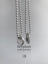 両面刻印【お好きな刻印お入れします】Melted plate - Coin - 【N0.15-D 】