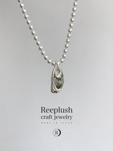 両面刻印【お好きな刻印お入れします】Melted plate - Oval - 【N0.15-C 】