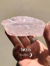 【MOMOMOON】Madagascar Rose quartz candy cup【No.6】