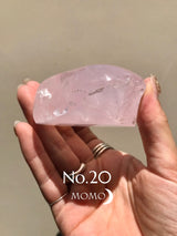 【MOMOMOON】Madagascar Rose quartz candy cup【No.20】
