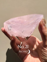 【MOMOMOON】Madagascar Rose quartz candy cup【No.21】