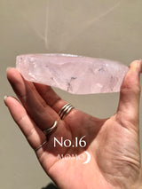 【MOMOMOON】Madagascar Rose quartz candy cup【No.16】