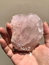 【MOMOMOON】Madagascar Rose quartz candy cup【No.7】