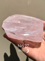 【MOMOMOON】Madagascar Rose quartz candy cup【No.27】