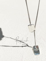 Reeplush TAG PLATE Necklace
