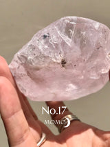 【MOMOMOON】Madagascar Rose quartz candy cup【No.17】
