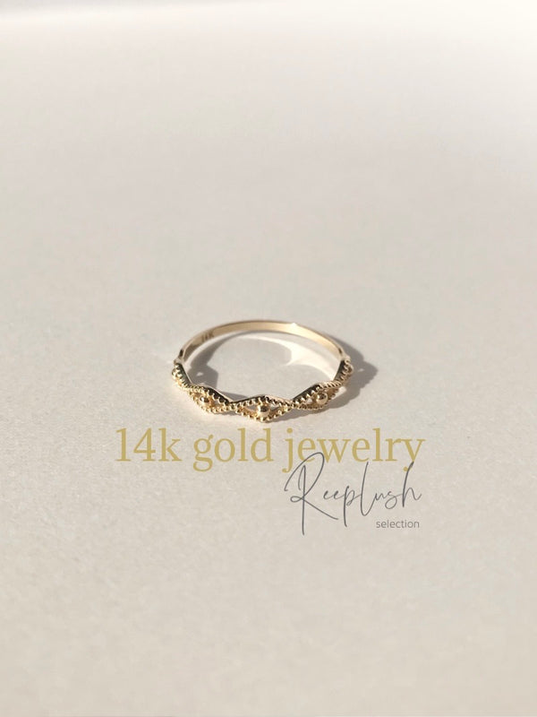 14K gold Ring - Nefertiti - size12