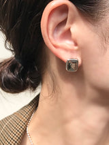 【お好きな刻印お入れします】Original Message series - square pierce -