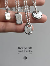 両面刻印【お好きな刻印お入れします】Melted plate - Coin - 【N0.15-D 】