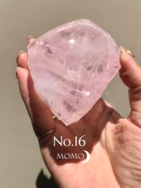 【MOMOMOON】Madagascar Rose quartz candy cup【No.16】