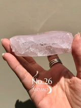 【MOMOMOON】Madagascar Rose quartz candy cup【No.26】