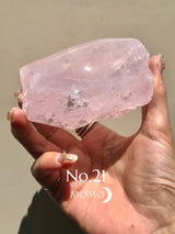 【MOMOMOON】Madagascar Rose quartz candy cup【No.21】
