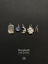 【craft series】Sun&Moon Pendant top 【No.12】