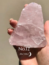 【MOMOMOON】Madagascar Rose quartz candy cup【No.12】