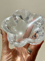 【MOMOMOON】Brazil crystal quartz Flower Tray【MZ0504-12-C】