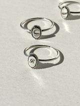 【お好きな刻印お入れします】Original Message series - initial Ring -