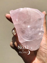 【MOMOMOON】Madagascar Rose quartz candy cup【No.12】