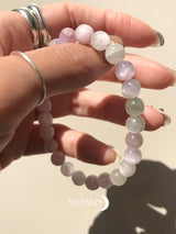 【MOMOMOON】Milky Kunzite Bracelet 1 /Brazil