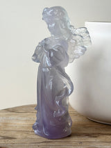 【MOMOMOON】158mm / Large size yttrium fluorite Angel【7】