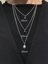 【AZ1.5】華奢 小豆ネックレスチェーン 1.5mm幅 | 40cm,45cm,50cm,60cm |シルバー925