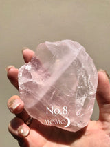 【MOMOMOON】Madagascar Rose quartz candy cup【No.8】