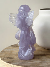 【MOMOMOON】150mm / Large size yttrium fluorite Angel【6】