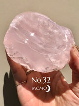 【MOMOMOON】Madagascar Rose quartz candy cup【No.32】