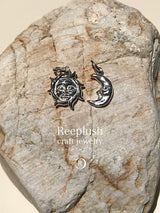 【craft series】Sun&Moon Pendant top 【No.12】