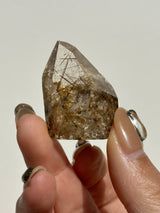 【MOMOMOON】Rutile(Elestial) quartz fancy shape /Brazil【MZ0503-3】