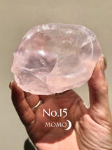 【MOMOMOON】Madagascar Rose quartz candy cup【No.15】