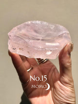 【MOMOMOON】Madagascar Rose quartz candy cup【No.15】