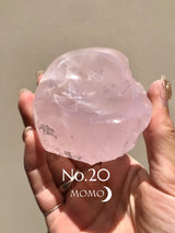 【MOMOMOON】Madagascar Rose quartz candy cup【No.20】