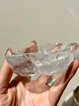 【MOMOMOON】Brazil crystal quartz Flower Tray【MZ0504-12-A】