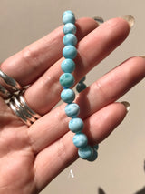 【MOMOMOON】quality:AA⁺ Larimar Bracelet/Dominican Republic