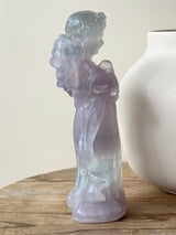 【MOMOMOON】151mm / Large size yttrium fluorite Angel【5】