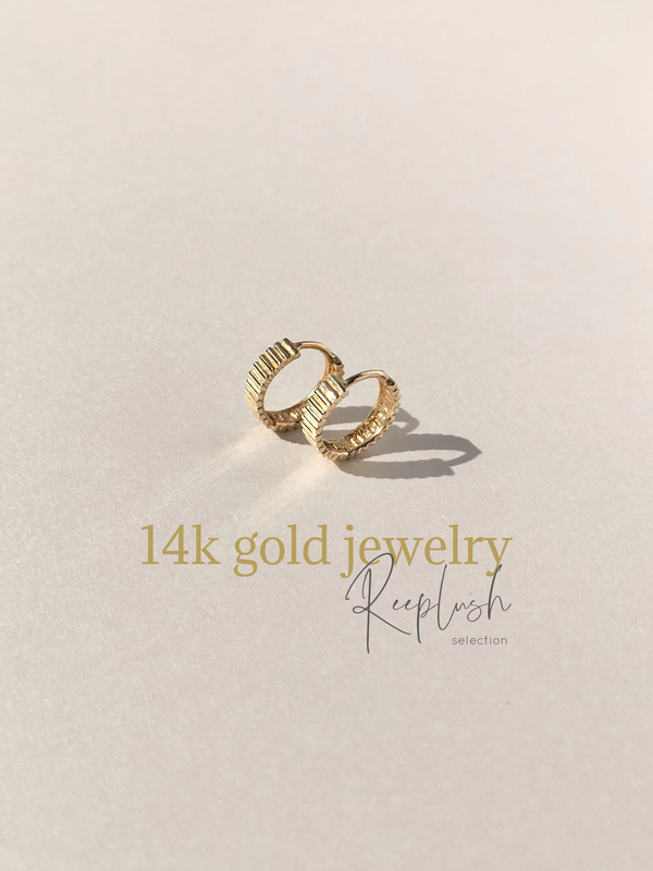 14K gold Pirce -FE6699-
