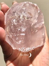 【MOMOMOON】Madagascar Rose quartz candy cup【No.15】