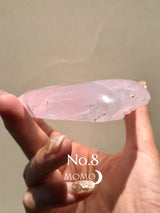 【MOMOMOON】Madagascar Rose quartz candy cup【No.8】