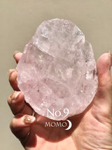 【MOMOMOON】Madagascar Rose quartz candy cup【No.9】